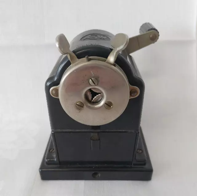 DDR Anspitzer ASW Modell 120 Bakelit Schwarz ## 476