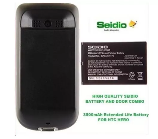 Seidio Innocell 3500mah Extended Life Battery HTC Hero