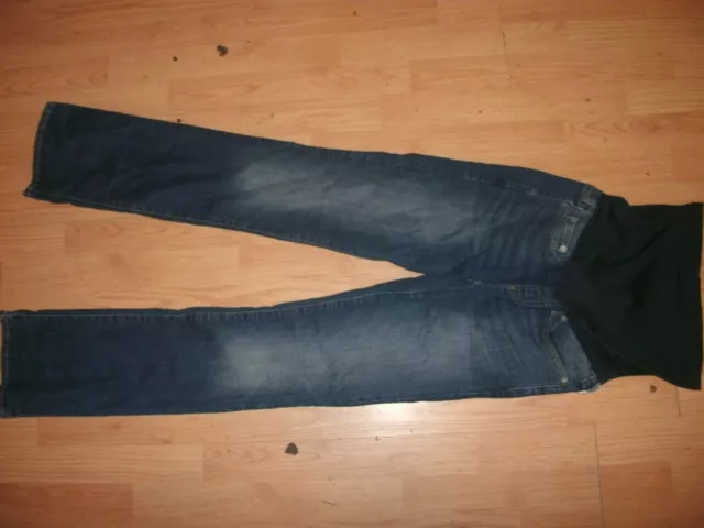 Gap Maternity Full Panel Perfect Boot Med Wash Jeans 25r, 26r, 28r  (B149)