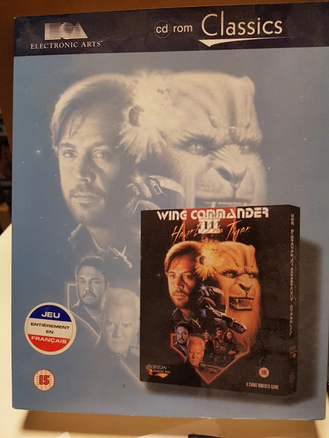 Wing Commander 3 Computer PC RETRO JEU: WING COMMANDER III 3 - Heart of the Tiger - PC CD-ROM EUR ...
