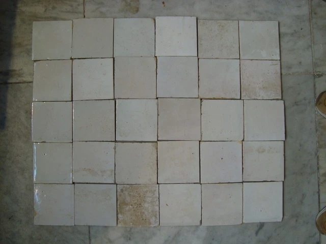 set  19th century delft  dutch white  tiles ,witjes (30)