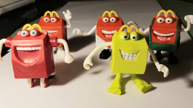 Lot De 5 Figurines McDonald's, 2012,~2016~ Happy Meal 2