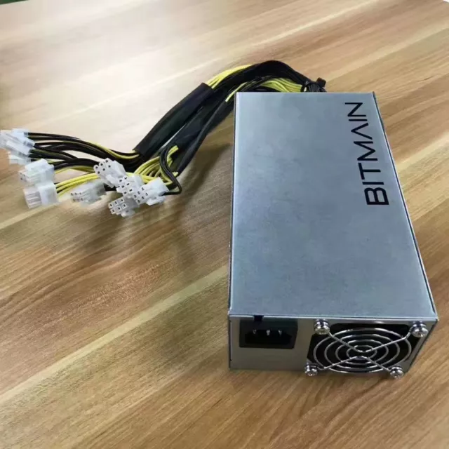 Bitmain APW3 Power Supply 1600W for Antminer S9 L3 D3 Goldshell Mini Doge