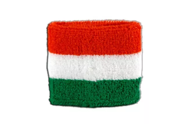 Schweißband Fahne Flagge Ungarn 7x8cm Armband für Sport