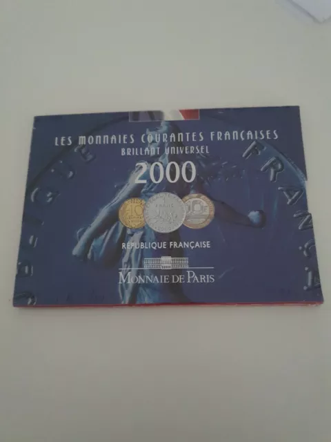 Coffret BU 2000 en francs - Brillant Universel