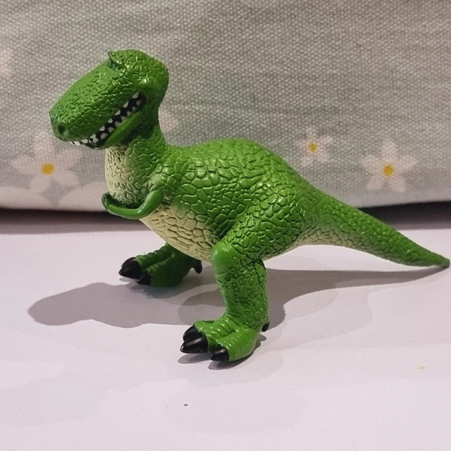TOY STORY REX Green Dinosaur Figure Toy Disney Pixar (4 inch tall) £29.