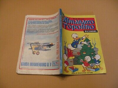 Almanacco Topolino 1971 N° 180 Mondadori Walt Disney Originale Molto Buono