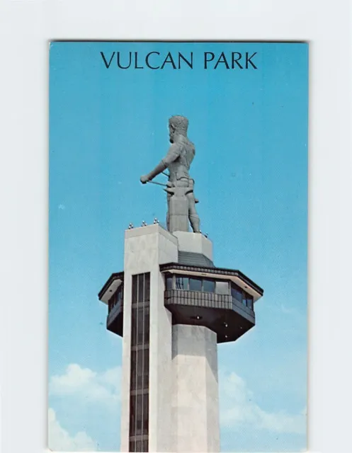 Postcard Iron Man Vulcan Park Birmingham Alabama