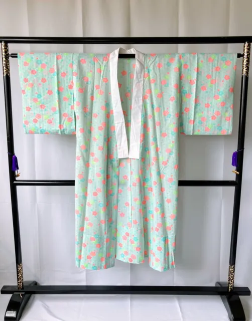 Vintage Japanese Juban kimono - Women's NagaJuban Kimono Robe 2