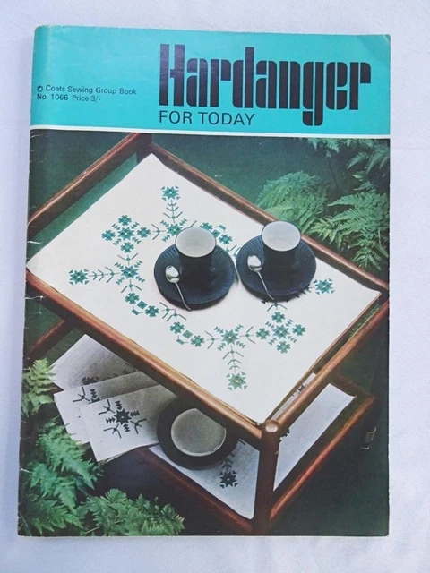 Vintage Hardanger Muster Designs 1960er Jahre Broschüre Original Nähmäntel 60er Jahre