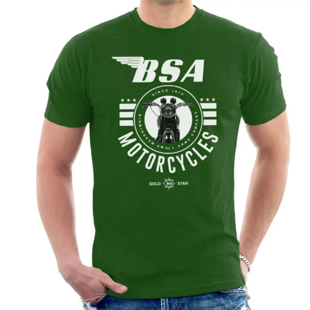 BSA Motorräder Gold Star Herren T-Shirt