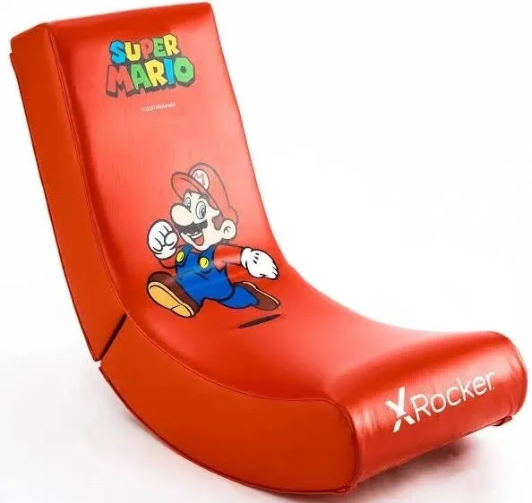 Super Mario X Rocker Gaming Chair Joy Collection Brand New In Box!