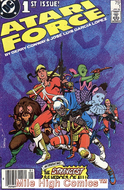 ATARI FORCE (1984 Series) #1 NEWSSTAND Fine Comics Book