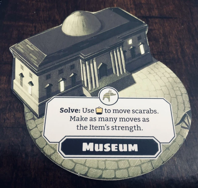 HORRIFIED GAME EXTRA/REPLACEMENT Game Board Map Museum Overlay Piece £1