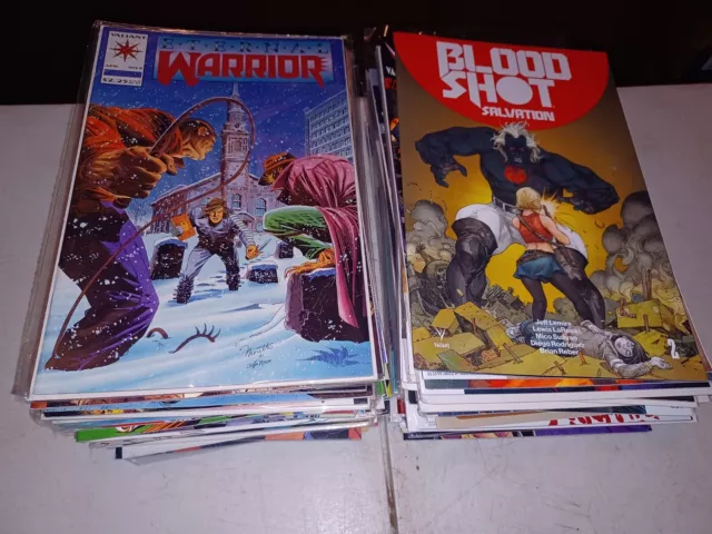 Valiant Comic Book Lot of 99 - Eternal Warrior Bloodshot XO