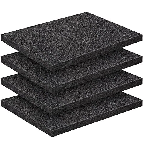 4 Pcs Polyethylene Foam Sheet Polyurethane Foam Pad Foam Padding for Packing ...