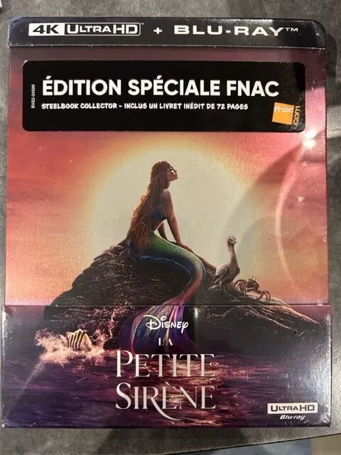 La Petite Sirène en Blu Ray : La Petite sirène - Pack Blu-ray+ - AlloCiné