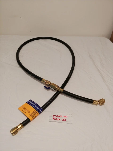 Yellow Jacket 25860 HCABV-60" PLUS II 1/4À Heavy Duty HVAC Charging Hose Ball