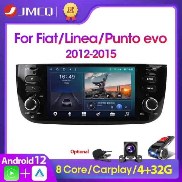 Autoradio Stereo Android FIAT Punto Evo WI-FI Bluetooth Carplay e Android Auto