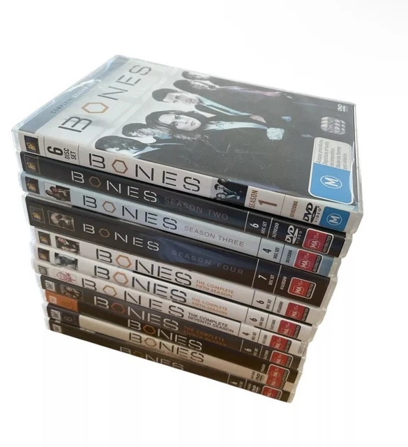 BONES　DVDセット　１〜９と11 BONES - COMPLETE SEASONS 1 2 3 4 5 6 7 8 9 10 11 & 12*FLESH