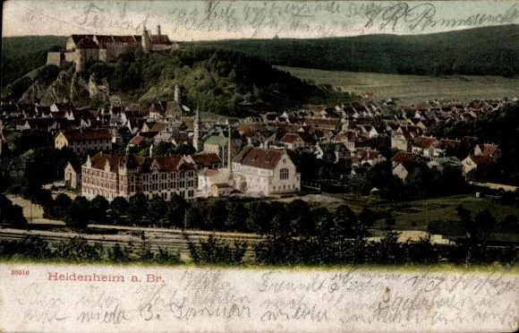 Ak Heidenheim an der Brenz Württemberg, Schloss Hellenstein,... - 4253572