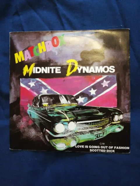 1980 Matchbox Midnite Dynamos 7 Vinyl 45 Single Record UK. Excellent