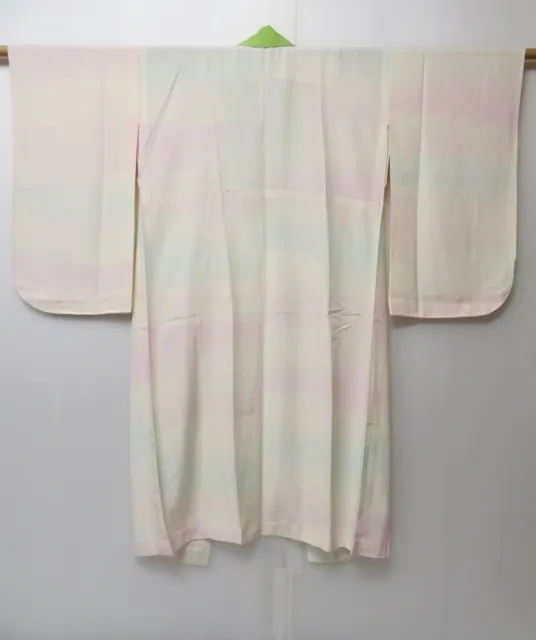 0518N04z550 Japanese Kimono Silk JUBAN Off-white