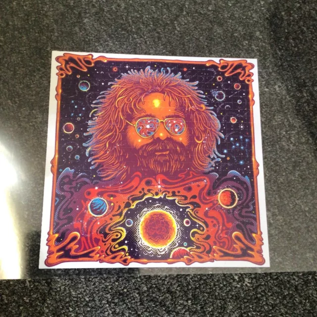 Jerry Garcia Bicycle Day 2022 Grateful Dead LE BLOTTER Print Helen Kennedy