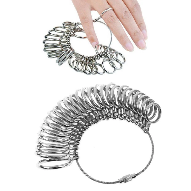 JTS Ring Mandrel & Finger Sizer Gauge Set - Plastic Sizing Stick For Jewelry Making (Sizes 1-15) 3 thumbnail image