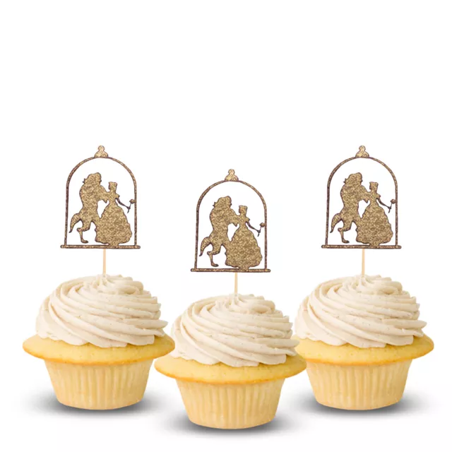 Tasse Cake Toppers designer paillettes cake toppers toutes les occasions personnalisé