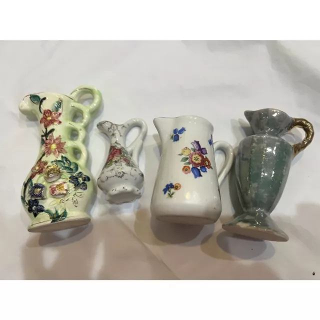 4pcs/pack Vintage Home Decor Ornament Porcelain Bottles