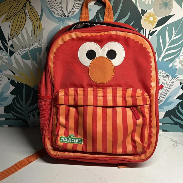 Elmo Rucksack RARE LAND OF Nod Elmo Sesame Street Backpack £27.09 - PicClick UK