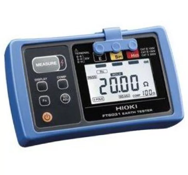 Hioki FT6031-50 Ground Resistance Meter Wireless Data IP67 Waterproof Dust Proof