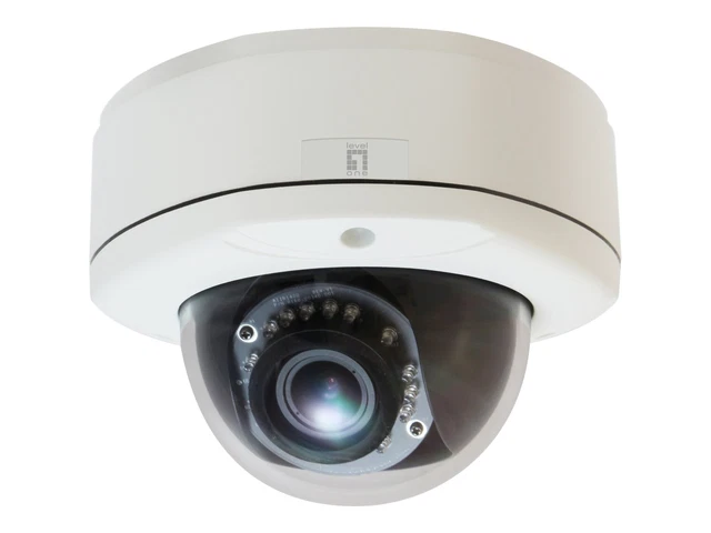 LevelOne Network surveillance camera dome outdoor vandal / weatherproof FCS-3083