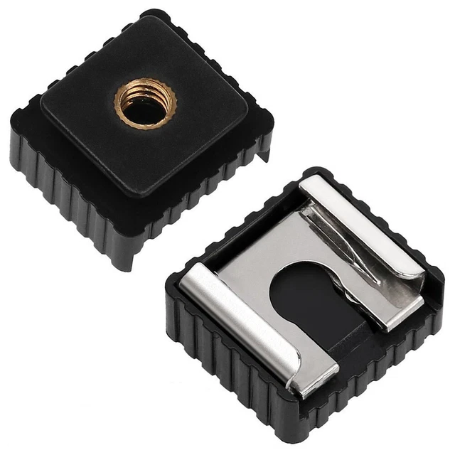 Mounting Hot Shoe Adapter Camera Flash Use Metal Studio Light Accessories..