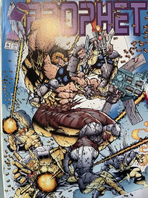 Prophet #6 By Rob Liefeld Stephen Platt Kirby Omen Noble Image 1994