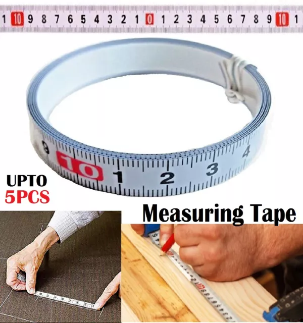 Self Adhesive Metric Rule Measuring Tape Sewing Machine Scale Ruler Sticker Tap