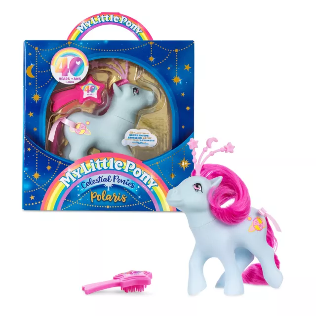 My Little Pony 40th Anniversary Celestial Ponies Polaris Baby Blue Pony Doll