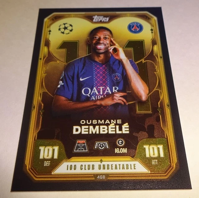 TOPPS - MATCH ATTAX 2025-26 - 100 Club - Ousmane Dembele EUR 2,00 ...