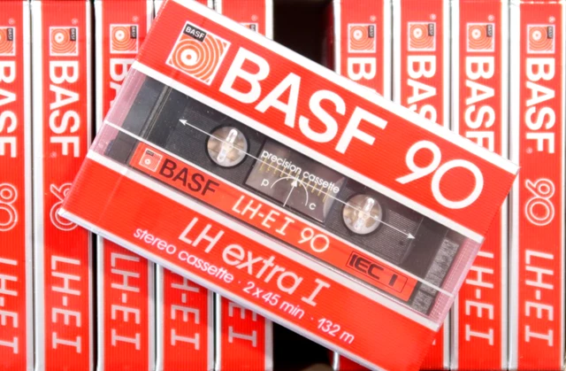 Lot De 11 Cassettes Audio Neuves Scellées - BASF, AGFA, Philips - C60 C90 Chrome LH