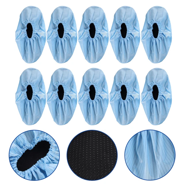 5 Pairs Household Shoe Covers Daily Use Shoe Covers Reusable Indoor Shoe Covers