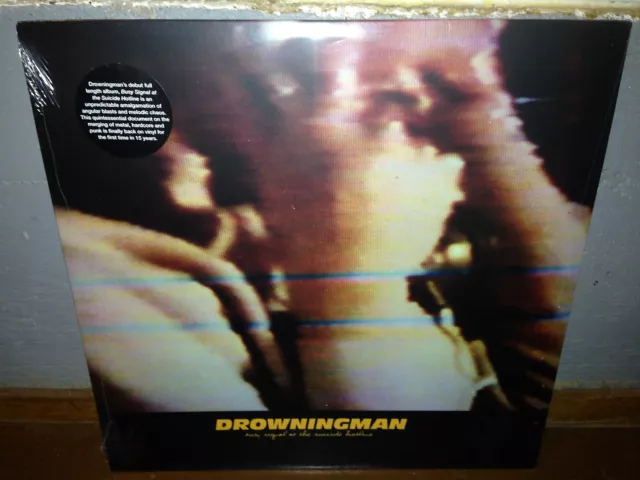 Drowningman Busy Signal at Suicide Hotline Vinyl LP metal hardcore 1st Press NEW