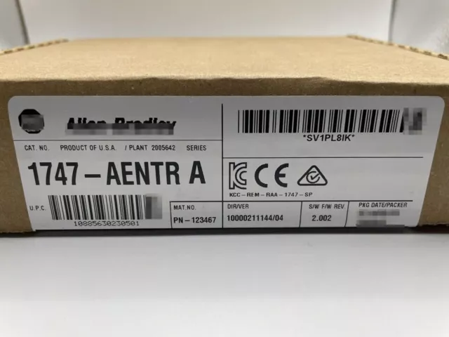 NEW AB 1747-AENTR Series A Communication Module Sealing 1747AENTR Fast Shipping