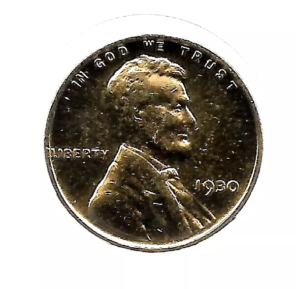 1930 US Liberty Lincoln Gold Cent Penny Great Depression Collection Coin LOT:65