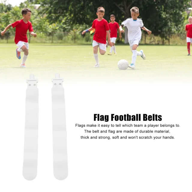 (15)Adjustable Flag Football Set Durable Soft Practical 5PCS Flag Football