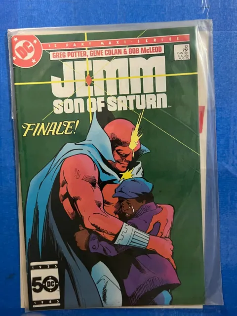 Jemm Son of Saturn # 12 1985  DC Comics direct| Combined Shipping B&B