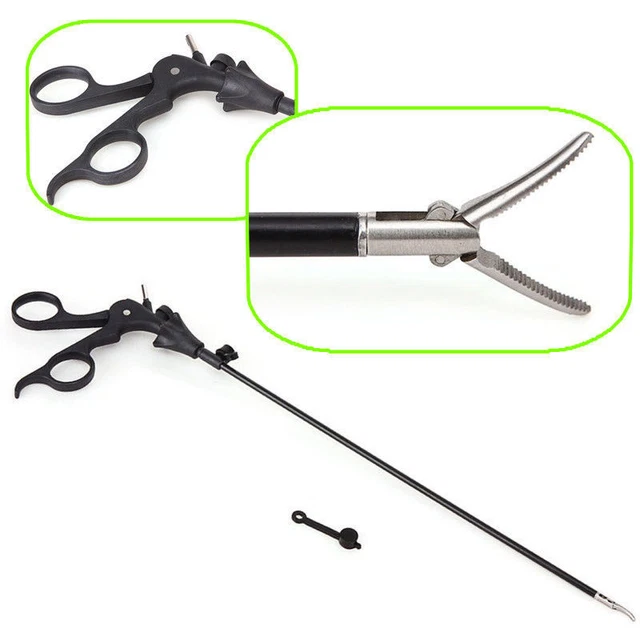 Maryland Dissecting Forceps Curved 5X330mmForceps Laparoscopy Laparoscope Device