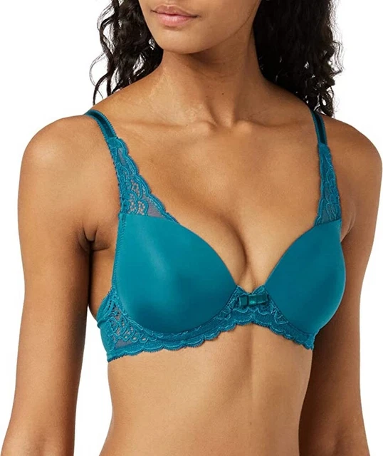 Soutien-gorge Dentelle Noire Triumph Rendez-vous Spotlight - Taille FR80/85/90, Style Plongeant, Neuf Avec étiquettes