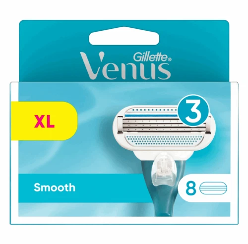 Hojas de afeitar lisas Gillette Venus para mujer, paquete de 8  NUEVAS Y SELLADAS 🙂