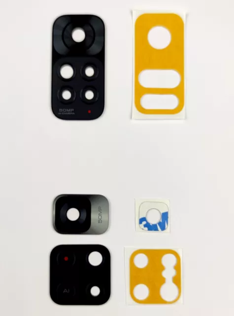 Vitre verre de remplacement lentille de camera redmi note 11 4G et 5G